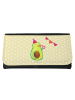 Mr. & Mrs. Panda Wallet Avocado Party Zeit ohne Spruch in Gelb Pastell