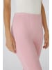 Oui Jerseyhose Easy Kick Flared in rose