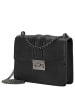 Seidenfelt Roros - Schultertasche 21 cm (soft cream) in black/black