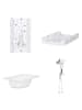 Chipolino Babywanne Wickeltisch Aqua in grau