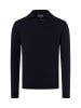 Finshley & Harding Strickpullover in marine - 0002