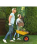 relaxdays 2er Set Schubkarrenrad in Schwarz