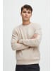 CASUAL FRIDAY Basic Langarm Rundhals Pullover CFSebastian in Hellgrau