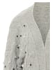 faina Damen Strickjacke in HELLGRAU MELANGE