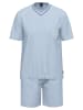 Ammann Schlafanzug Organic Cotton Pure in Ashley Blue