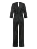 Kaffe Overall KAkatrine Regular fit in Black/White Stripe