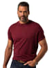 JP1880 Kurzarm T-Shirt in aubergine