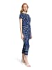 Betty Barclay Jumpsuit mit Eingrifftaschen in Blau/Blau