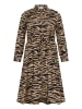 KAFFE curve Kleid KColivia Regular fit in Black Deep/Nomad Print