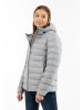 myMo Wattierte Winterjacke in Grau