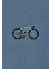 GreenBomb Polo-Shirt Bike Vintage in Schlammiges Blau