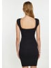 myMo at night Damen Crop-Top in Schwarz