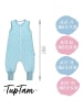 TupTam Winter Babyschlafsack mit Beinen 2,5 Tog in grün Modell 1