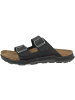 Birkenstock Sandale Arizona CT geöltes Nubukleder normal in schwarz