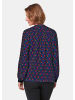 GOLDNER Kurzgröße:  Bluse Moderne Druckbluse in legerer Form in bunt / gemustert