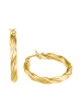 Amor Creolen Gold 375/9 ct in Gold