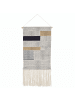 Beliani Wandbehang HANGU in Beige/Schwarz - (W) 46 x (H) 114 x (L) 2 cm Vertikal