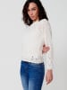KOROSHI Strickpullover. in weiß