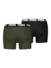 Puma Boxershort 2er Pack in Schwarz/Grün