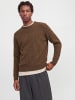 Jack & Jones Strickpullover in Chocolate Torte