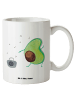 Mr. & Mrs. Panda Große Teetasse Avocado Tanzen ohne Spruch in Weiß