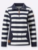WITT WEIDEN Sweatshirt in marine-ecru