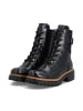 rieker Schnürstiefelette in schwarz