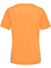 Hummel Hummel T-Shirt Hmlte Multisport Damen Schnelltrocknend in BLAZING ORANGE