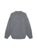 Style Republic Oversized Cardigan Kaschmir-Woll-Gemisch in Dark Grey Melange