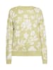 Albee Women Pullover in Hellgrün Wollweiss