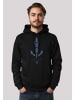 F4NT4STIC Hoodie Ahoi Anker Blau Knut & Jan Hamburg in schwarz