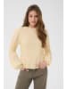 Cream Bluse langarm CRHenva Feminine in Bleached Sand