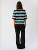 TeeShoppen Pullover Alba in Brown-Blue