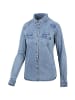 IXS W CARVE DIGGER ORGANIC DENIM SHIRT in Blau