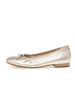 Gabor Comfort Elegante Ballerinas in gold