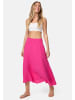 PM SELECTED Musselin Maxi Rock in Pink