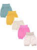 TupTam Baby Mädchen Sommershorts 5er Set in beige/gelb