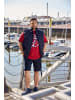 Men Plus Kurzarm T-Shirt in salsa