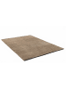 Vivorum Wohnzimmer Teppich – Kurzflorteppich Trendy Touch 425 in taupe