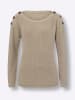 Heine Pullover in beige-meliert
