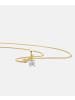 Diamant L'éternel Halskette aus 375 Gelbgold mit 0.03 Karat Diamant