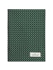 Greengate Geschirrtuch DOTTY DARK GREEN Grün mit weißen Punkten