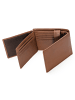 Farmhood Nashville Geldbörse RFID Schutz Leder 13 cm in brown