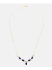Diamant L'éternel Halskette aus 375 Gelbgold mit Diamant mit Saphir