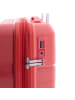 Gladiator 3800 4 Rollen Kabinentrolley 55 cm mit Dehnfalte coral