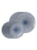 Ritzenhoff & Breker 8er Set Tafelservice Royal Makoto blau-weiß in blau-weiß