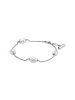 Thomas Sabo Armband Mit Perlen Natural Beauty in silber, weiß