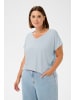 KAFFE curve T-Shirt kurzarm KCjena A-shape in Nantucket Breeze