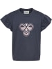 Hummel T-Shirt Hmljr Ruffle Mädchen in OMBRE BLUE