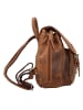 Greenburry Vintage City Rucksack Leder 25 cm in braun